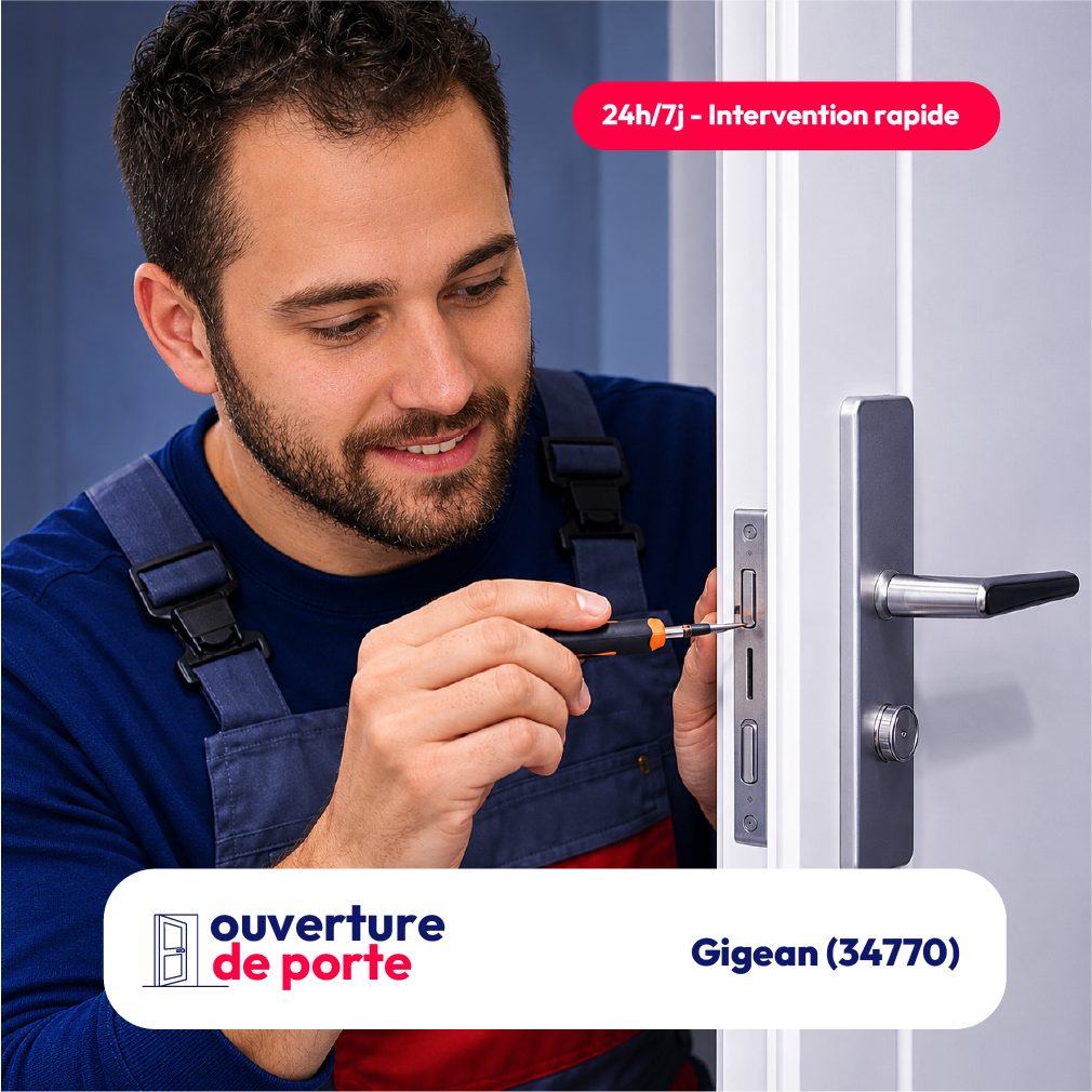 Serrurier à Gigean (34770)