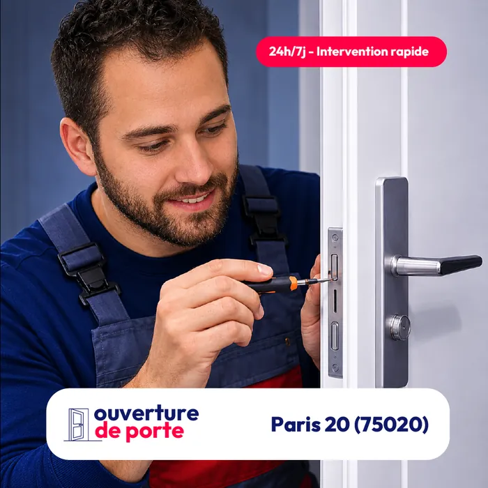 Serrurier Paris 20 (75020)