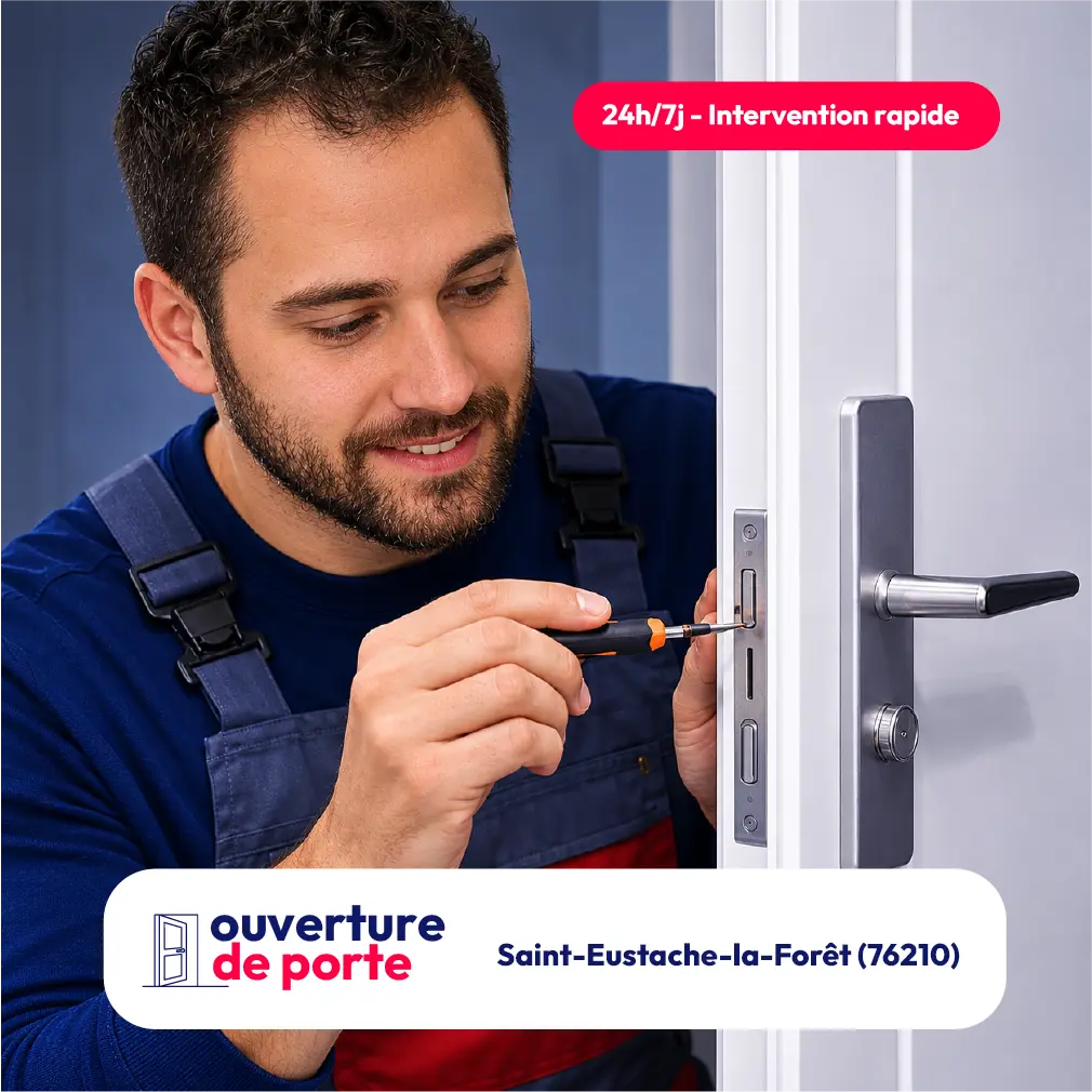 Ouverture de porte à Saint-Eustache-la-Forêt (76210)
